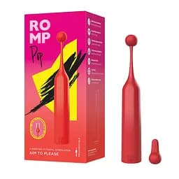 Вібратор для клітора Romp Pop, 14.3 см (червоний)