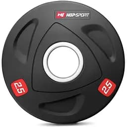 Набір дисків олімпійських Hop-Sport 4 х 2,5кг - мініатюра 3