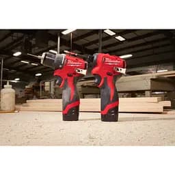Шуруповерт ударний акумуляторний безщітковий 1/4'' HEX MILWAUKEE, M12 BLIDRC-0, 124Нм (каркас) - мініатюра 4