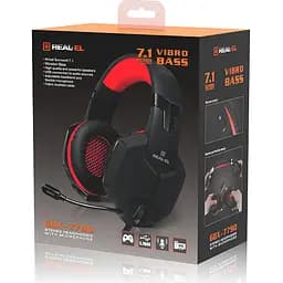Ігрові навушники REAL-EL GDX-7790 Black (EL124100054) [112566] - мініатюра 13