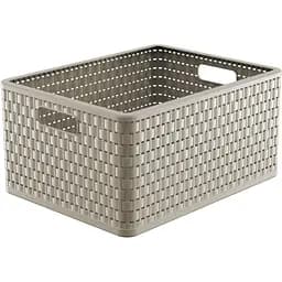 Ящик для зберігання Rotho А4 Country 28 л капучино (11668.2)