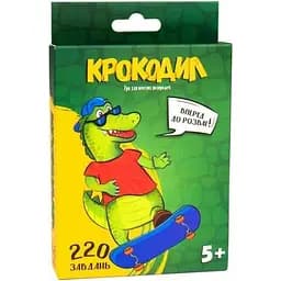 Настільна розважальна гра Strateg Крокодил 30339