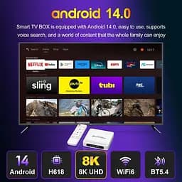 TV приставкаGB (H96 Max H618 Plus 4/32) - мініатюра 2