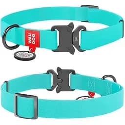 Нашийник Waudog Waterproof з QR паспортом водостійкий металева пряжка-фастекс Розмір XL