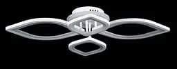 Люстра стельова LED Splendid Ray LK30/2+2+A, 120W, білий, метал, акрил, сучасний стиль