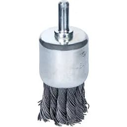 Щітка дротяна чашоподібна Sigma Ø25мм хвостовик Ø6мм (сталева кручена) (9028021)