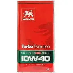 Олива Wolver Turbo Evolution 10W-40 API CI-4/SL 4 л (47858)
