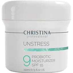 Крем для обличчя зволожуючий Christina Unstress 9 ProBiotic Moisturizer SPF 15 150 мл