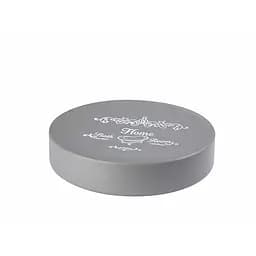 Мыльница BISK NICEA, серая (06757)