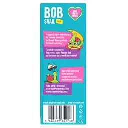Уцінка. Цукерки дитячі натуральні Bob Snail Равлик Боб яблучно-грушеві 20 г + іграшка - мініатюра 2