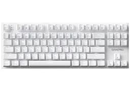 Клавіатура ігрова механічна GamePro MK-124-W USB Hot-Swap Outemu Red Switch White