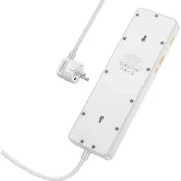 Мережевий подовжувач Hoco AC13A Talento 5-position Socket (1C3A) White - мініатюра 4