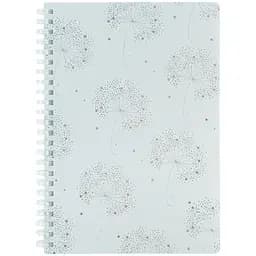 Блокнот Axent Flower Sym 4 на спіралі А5 в клітинку 80 аркушів (8033-8-A)