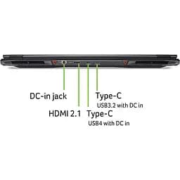 Ноутбук Ігровий ACER Nitro 18 AI AN18-61-R9LE, AMD Ryzen AI 9 365 до 5GHz, 16" WQXGA, 16GB, SSD 1TB, NVIDIA GeForce RTX 5070 Ti 12GB, Free Dos - мініатюра 12