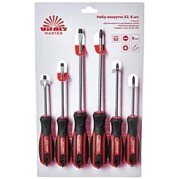 Набір викруток Vitals Master S2 6 шт. (179531)