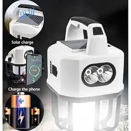 Ліхтар LED GH GH-22025 кемпінговий з power bank на сонячних батареях - мініатюра 8