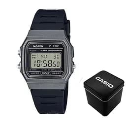 Чоловічий годинник Casio F-91WM-1B Сріблястий ( AT1141-0131 )