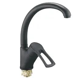 Змішувач для кухні Zegor DYU4-A181KВ одноважільний чорний 30412