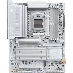 Материнська плата ASUS TUF GAMING X870-PRO WIFI7 W NEO White (TUF GAMING X870-PRO WIFI7 W NEO) (Socket AM5, AMD X870, ATX)