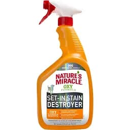 Спрей 8in1 для собак для устранения пятен и запахов Nature's Miracle Dog Oxy Formula Spray 32 oz, 946 мл