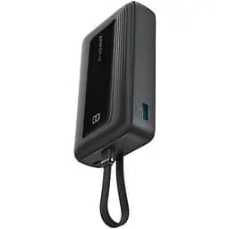 Аккумулятор портативный Anker Zolo Power Bank (20000 mAh 30W встроенный кабель Built-In USB-C Cable) (A1689)