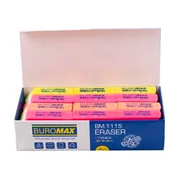 Ластик кольоровий, 36 шт., BM.1115