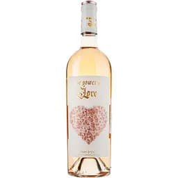 Вино Power Of Love Rose IGP Pays D'Oc, рожеве, сухе, 0,75 л