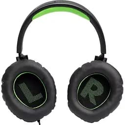 Навушники JBL Quantum 100X (JBLQ100XBLKGRN) провідні з мікрофоном чорні - мініатюра 7