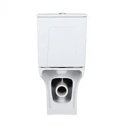 Унітаз-компакт Qtap Presto безободковий з сидінням Soft-close QT24221217AW - мініатюра 3