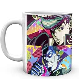Кружка GeekLand Невероятные приключения ДжоДжо JoJo's Bizarre Adventure Джотаро Окуяса Джоске Коичи JJ 02.418 330 мл белая