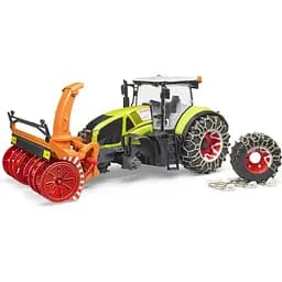 Уцінка. Іграшкова машинка Bruder Трактор Claas Axion 950 для прибирання снігу 1:16 (03017)  - мініатюра 7