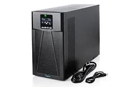 Digitus Джерело безперебійного живлення 2000VA/2000W, Tower, LCD, RJ45, RS232, USB, 8xC13 - мініатюра 2