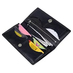 Шкіряне портмоне GRANDE PELLE 10х20х2 см acs0018653 - мініатюра 3