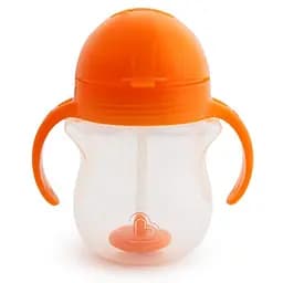 Непроливайка з трубочкою Munchkin Tip & Sip, 207 мл, помаранчевий (24188.03)