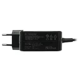 Блок живлення для ноутбука TYPE-C 45W, квадратний, black - мініатюра 3