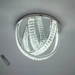 Розкішна стельова кришталева LED-люстра сферичної форми для зали Diasha 578/500CH, 100W, 5500 lm