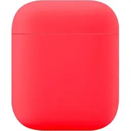 Чохол для навушників New Silicone Case для AirPods 2 Wine Red [53453]