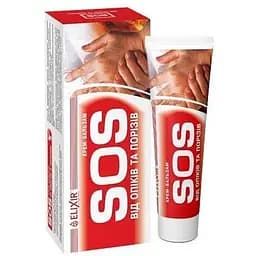 Крем-бальзам Elixir SOS от ожогов и порезов 75 мл