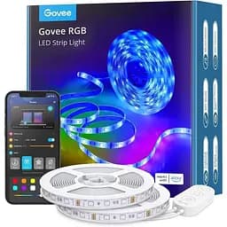 Стричка свитлодиодна розумна Govee H611 LED Strip Lights, 10м, RGB, WI-FI/Bluetooth, билий