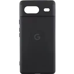 Чехол Lakshmi SilIcone Cover Full Camera (AAA) with Logo для Google Pixel 8a Black