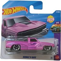 Базовая машинка Hot Wheels Layin Low Bounce´n Bass розовая (5785) JJK69-N521