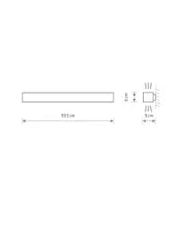 Настінний світильник Nowodvorski 7548 Soft Wall Led - мініатюра 3