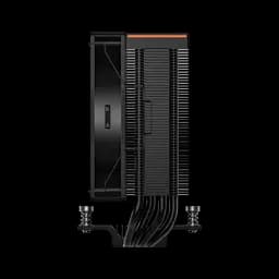 Кулер для процесора PcCooler RT400 Digital, Black, алюміній/мідь, 1x120 мм, для Intel 1851/1700/1200/115x, AMD AM5/AM4, цифровий LED екран, висота 152 мм, до 235 Вт (RT400-BKNWYL-GL) - мініатюра 5