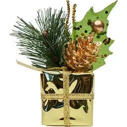 Гілочка новорічна Devilon декоративна 8х12 см (470587)