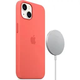 Оригинальный силиконовый чехол Apple Silicone Case MagSafe для iPhone 13 Pink Pomelo MM253ZE/A