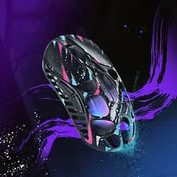 Комп'ютерна миша GravaStar Mercury X Pro 8K BT/WL/USB-A RGB Neon Graffiti teh0024928 - мініатюра 4