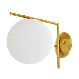 Бра Brille BL-819W/1 E27 AB настенное накладное лофт шар