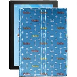 Чехол StatusCASE из экокожи для планшета Lenovo Tab 4 10 X304L LTE Фэшн голубой