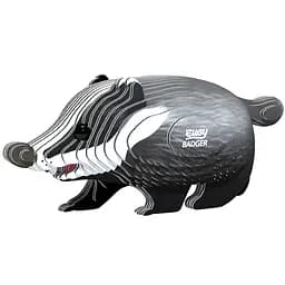 Збірна 3Д модель Eugy Зоопарк Борсук (XEG-094)