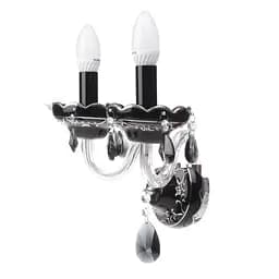 Бра Brille BCL-274W/2 настенное накладное в спальню хрустальное свеча классическое E14